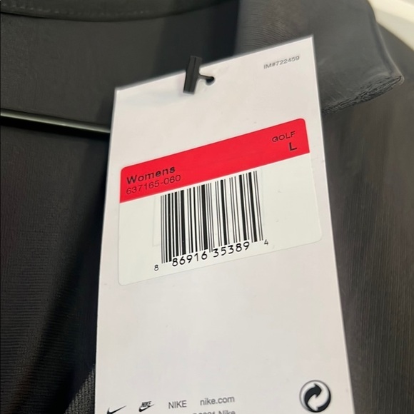 Nike Women's  V-Neck Top Large - Picture 3 of 6